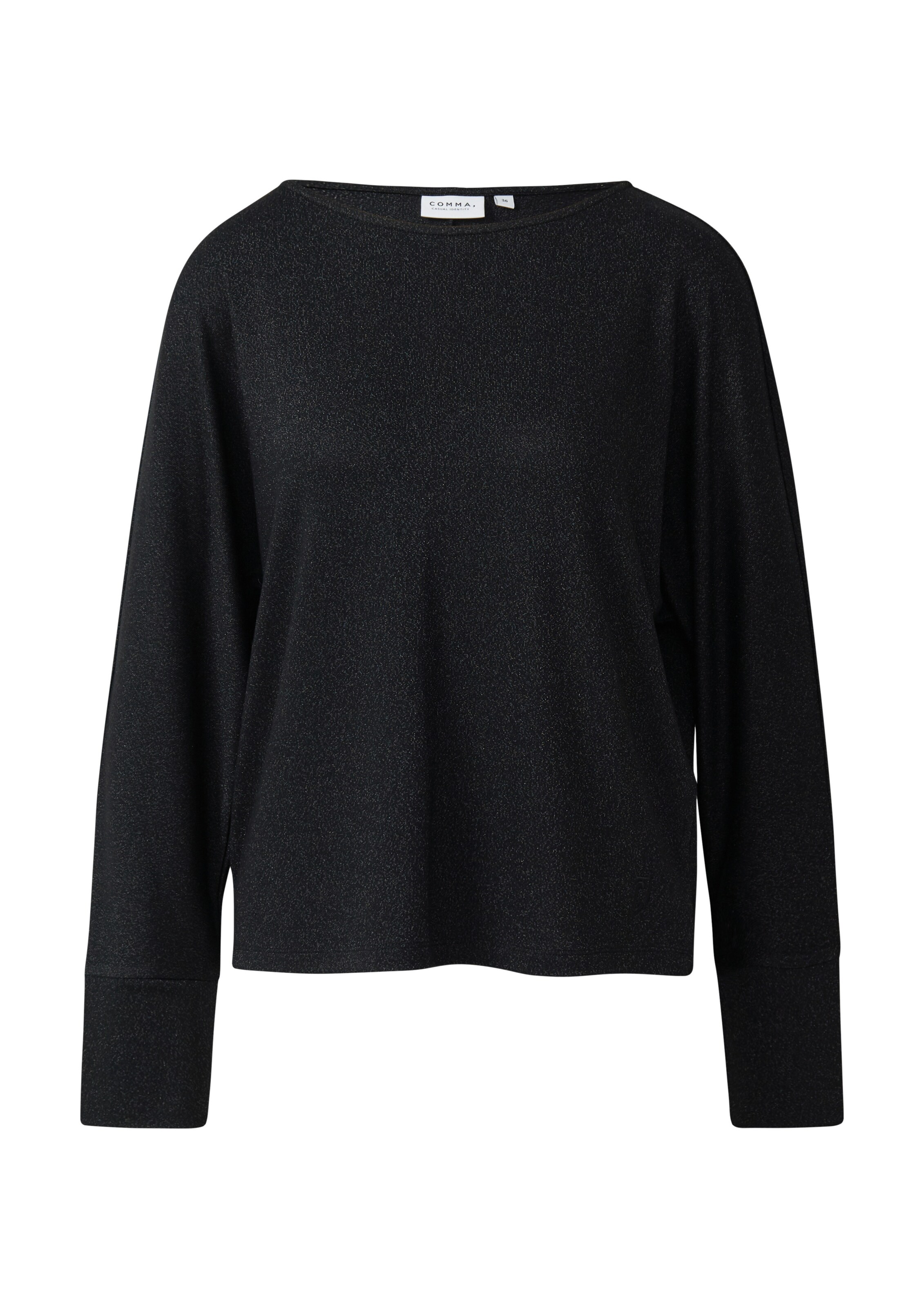 COMMA Shirt in Schwarz: Vorderseite