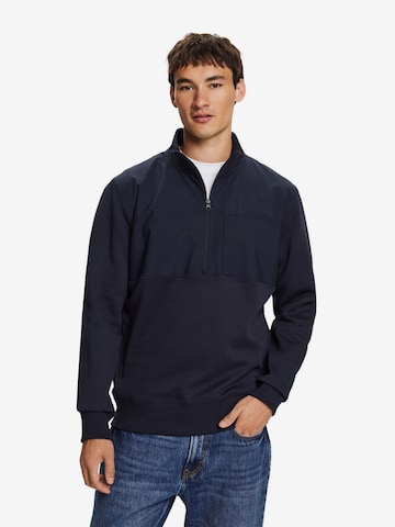 ESPRIT Sweatshirt in Blauw: voorkant