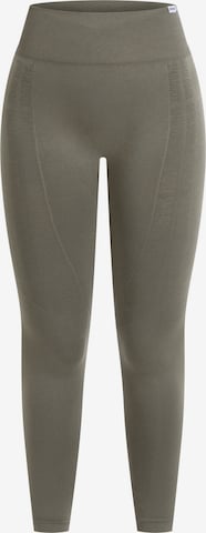 Smilodox Leggings ' Layne ' in Grün: Vorderseite