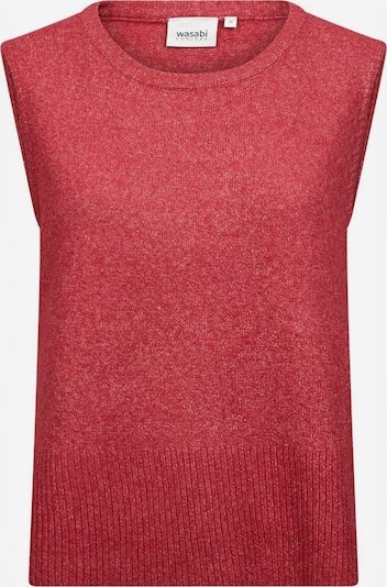 Wasabi Concept Vest ' WA-CHANIN ' in XS-S in rot, Produktansicht