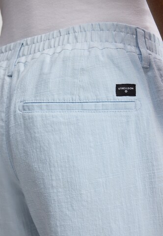 STRELLSON Regular Chino Pants 'Lui' in Blue