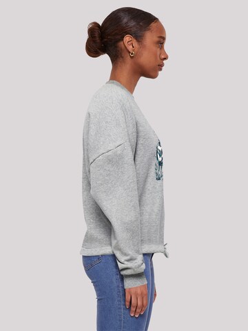 Sweat-shirt 'Skelett Spielt Gitarre, Musik, Liebe' F4NT4STIC en gris