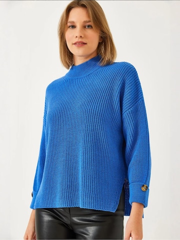 Bianco LucciPulover 'Pullover' - plava boja: prednji dio