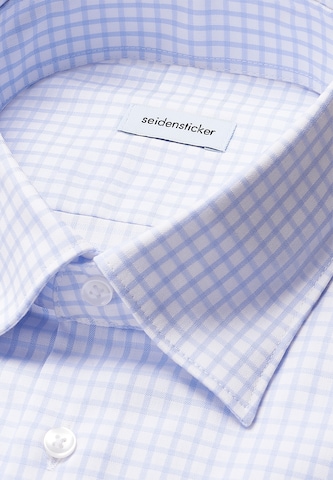 SEIDENSTICKER Regular fit Zakelijk overhemd in Blauw