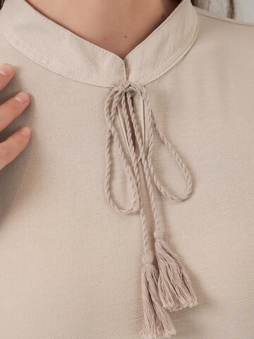 Bigdart Dress in Beige