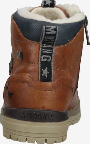 Bottes MUSTANG en marron