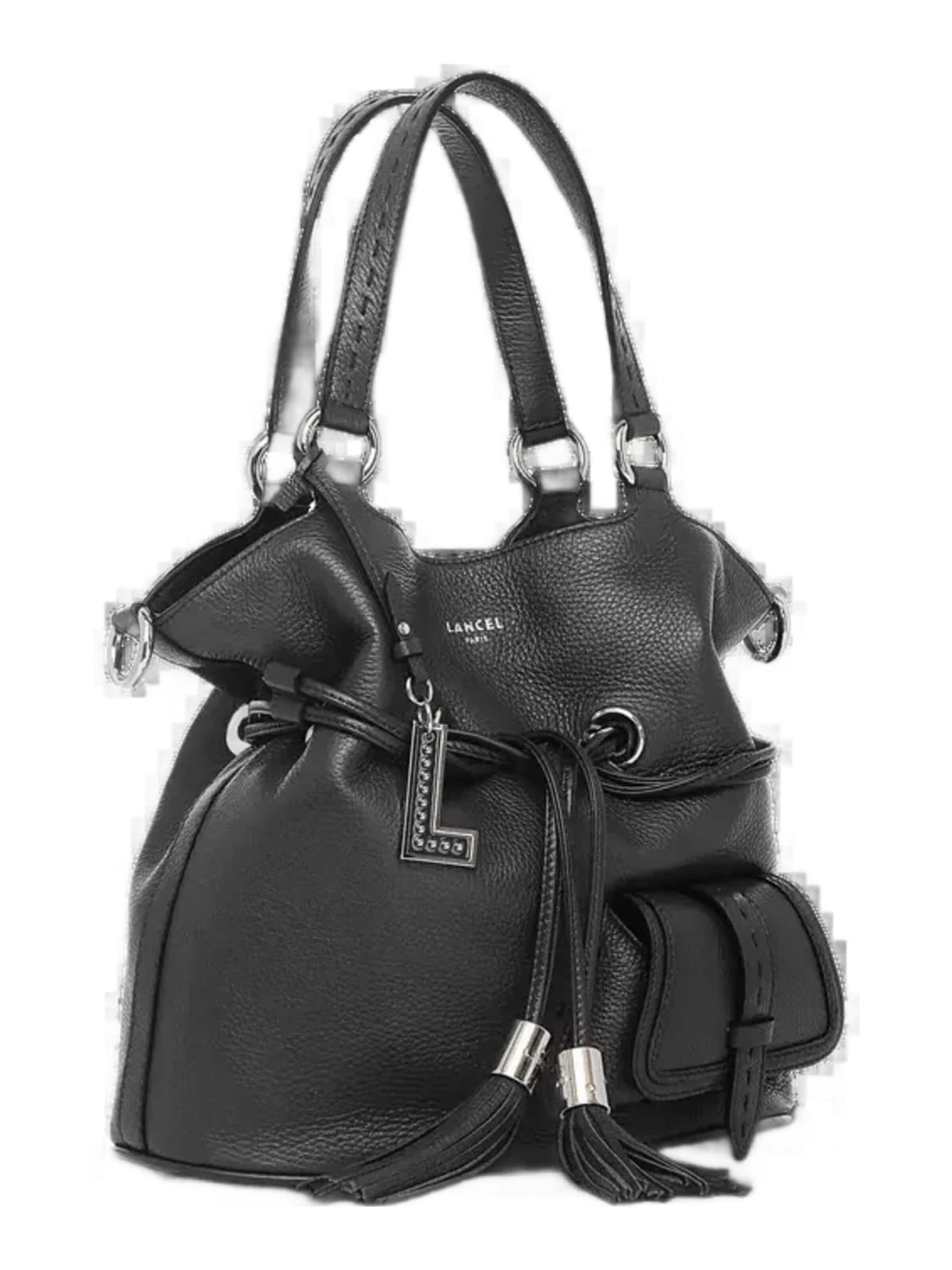 Lancel Vak 'Lancel Sac Seau M 1Er Flirt Noir/Argent' – černá