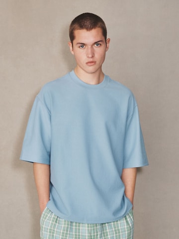 Tricou 'Edit' de la Next pe albastru: față
