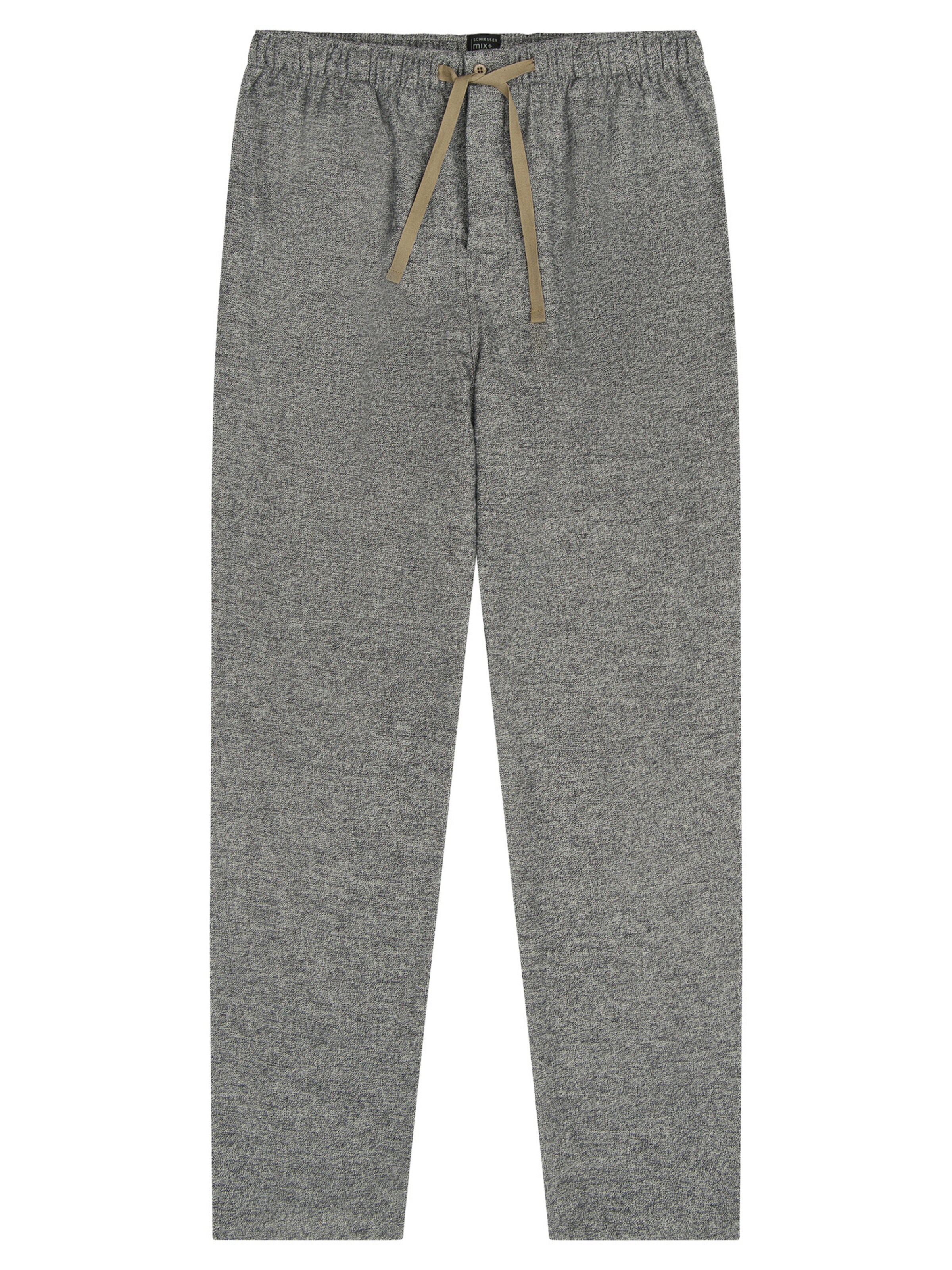 SCHIESSER Pajama Pants in Grey: front