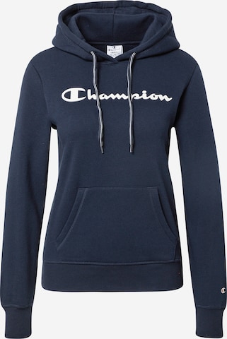 Champion Authentic Athletic Apparel Sweatshirt in Blue: front