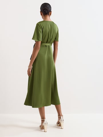 Phase Eight Dress in Green: back