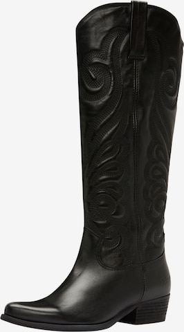 FELMINI Cowboy Boots in Black: front