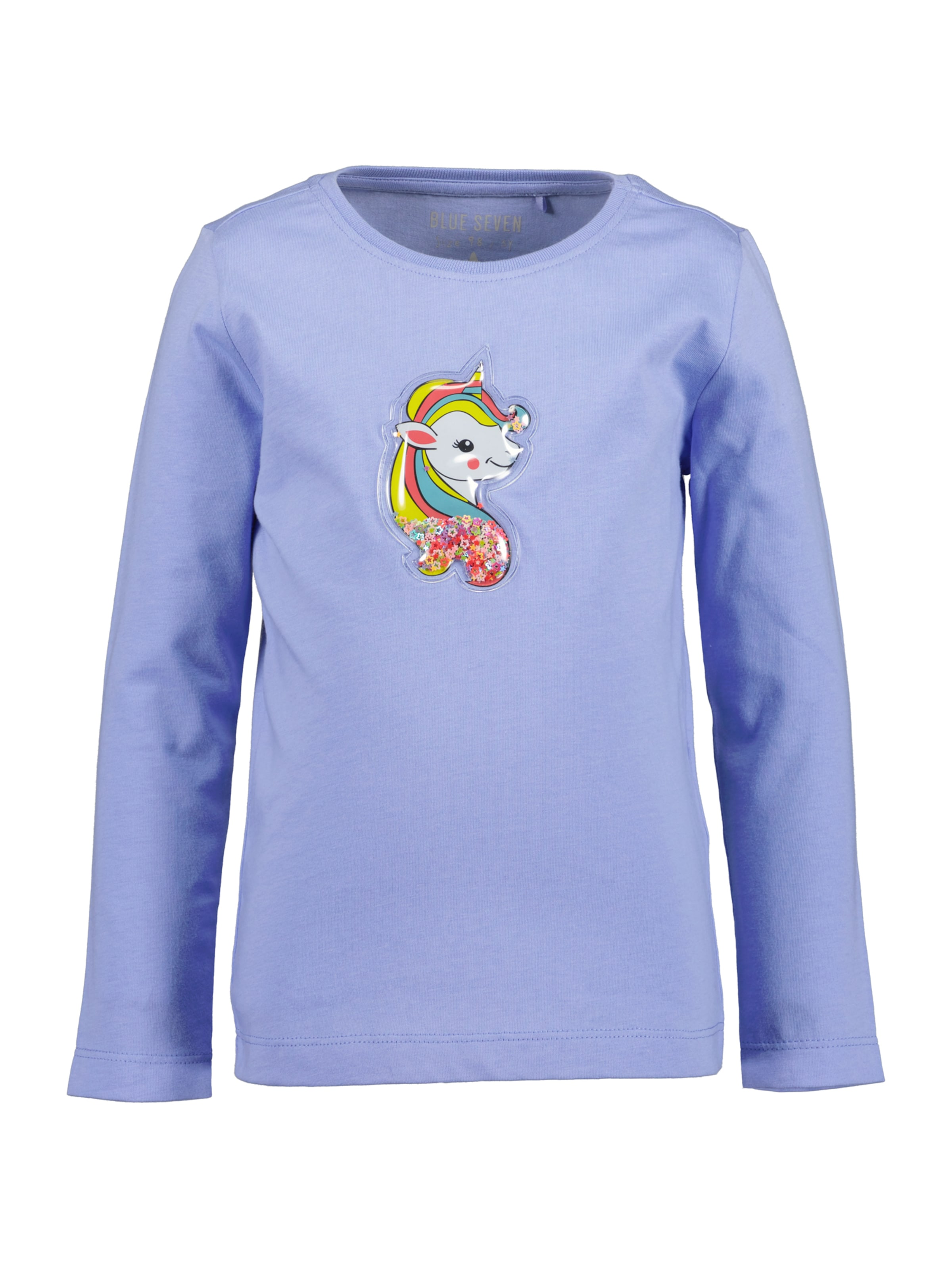 BLUE SEVEN Μπλουζάκι σε λιλά: μπροστά