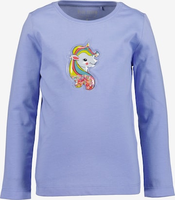 purpurinė BLUE SEVEN Marškinėliai: priekis