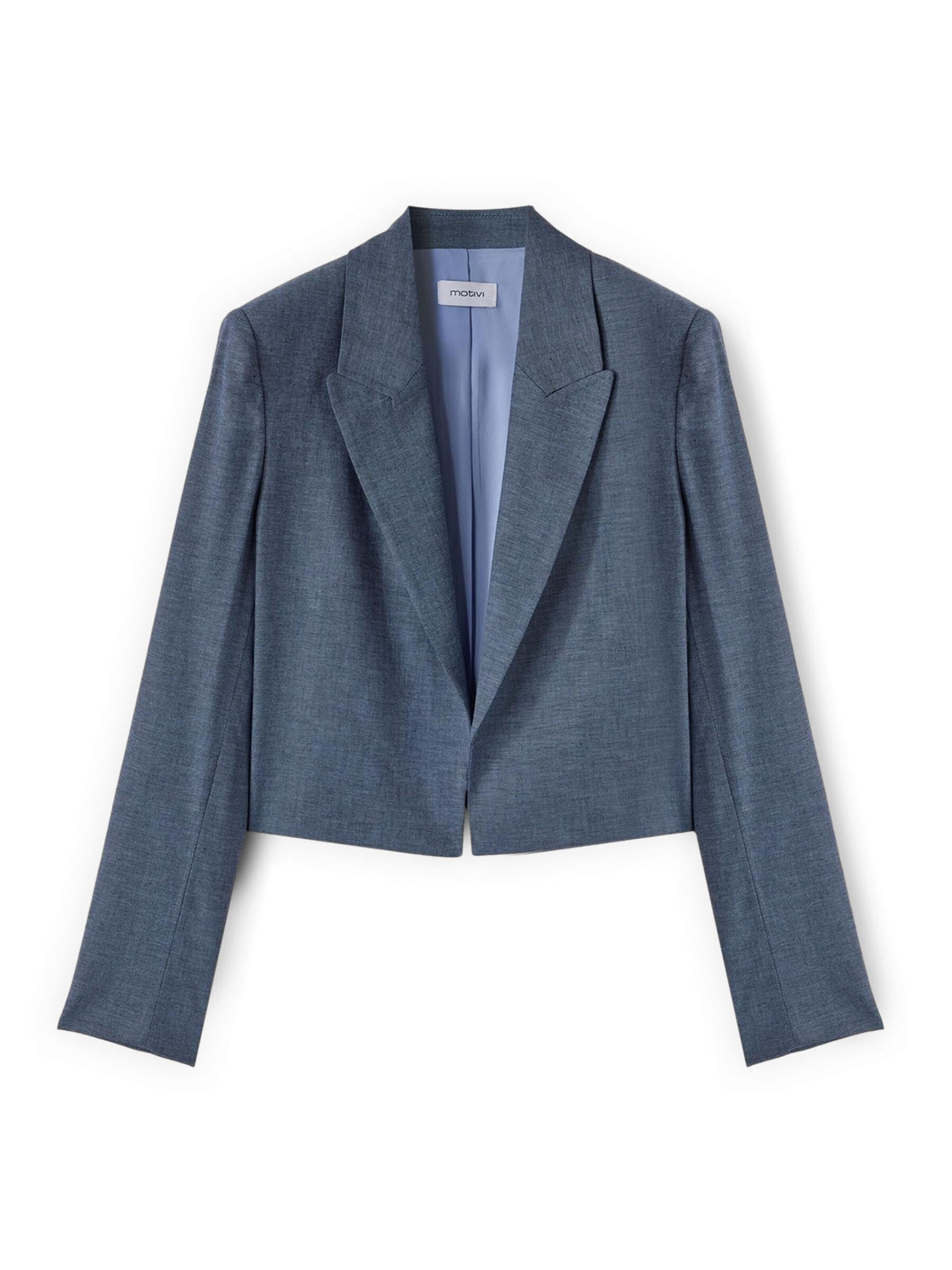 MOTIVI Blazers in Blauw: voorkant