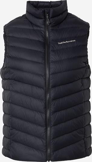 PEAK PERFORMANCE Sportski prsluk 'Frost' u svijetlosiva / crna, Pregled proizvoda