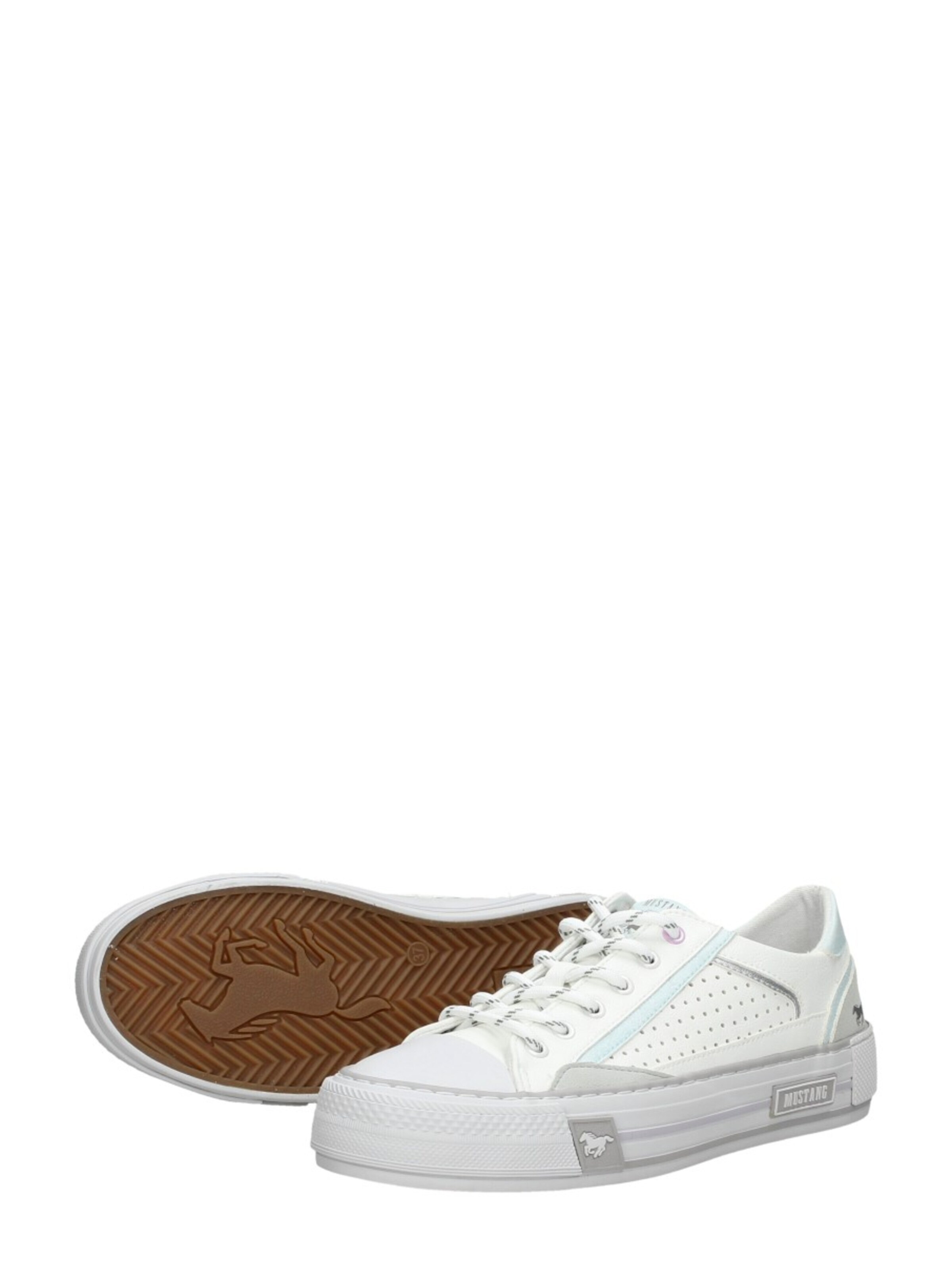 MUSTANG Sneakers laag 'Laag' in Wit