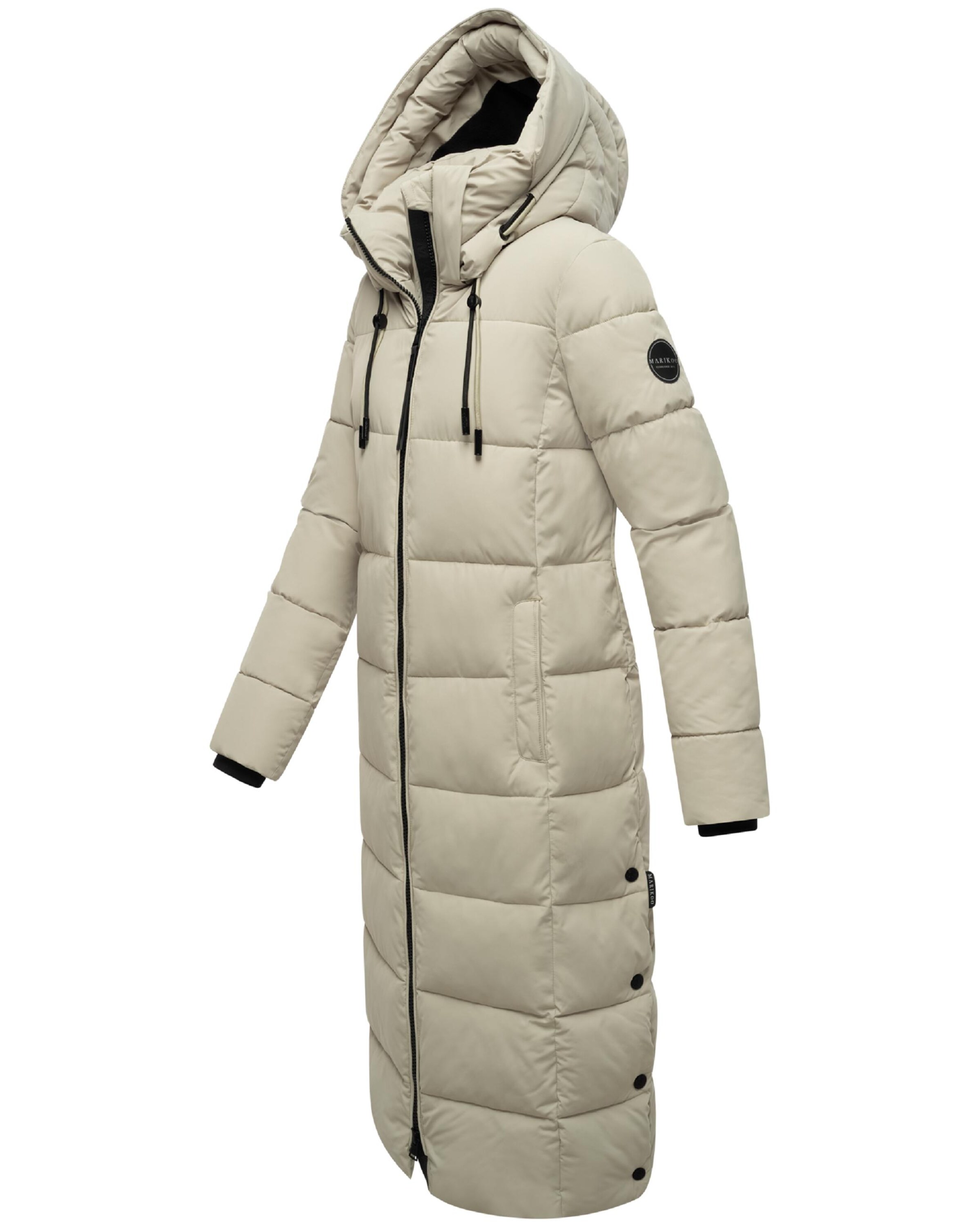 MARIKOO Зимнее пальто 'Nadeshikoo XVI' в Серый