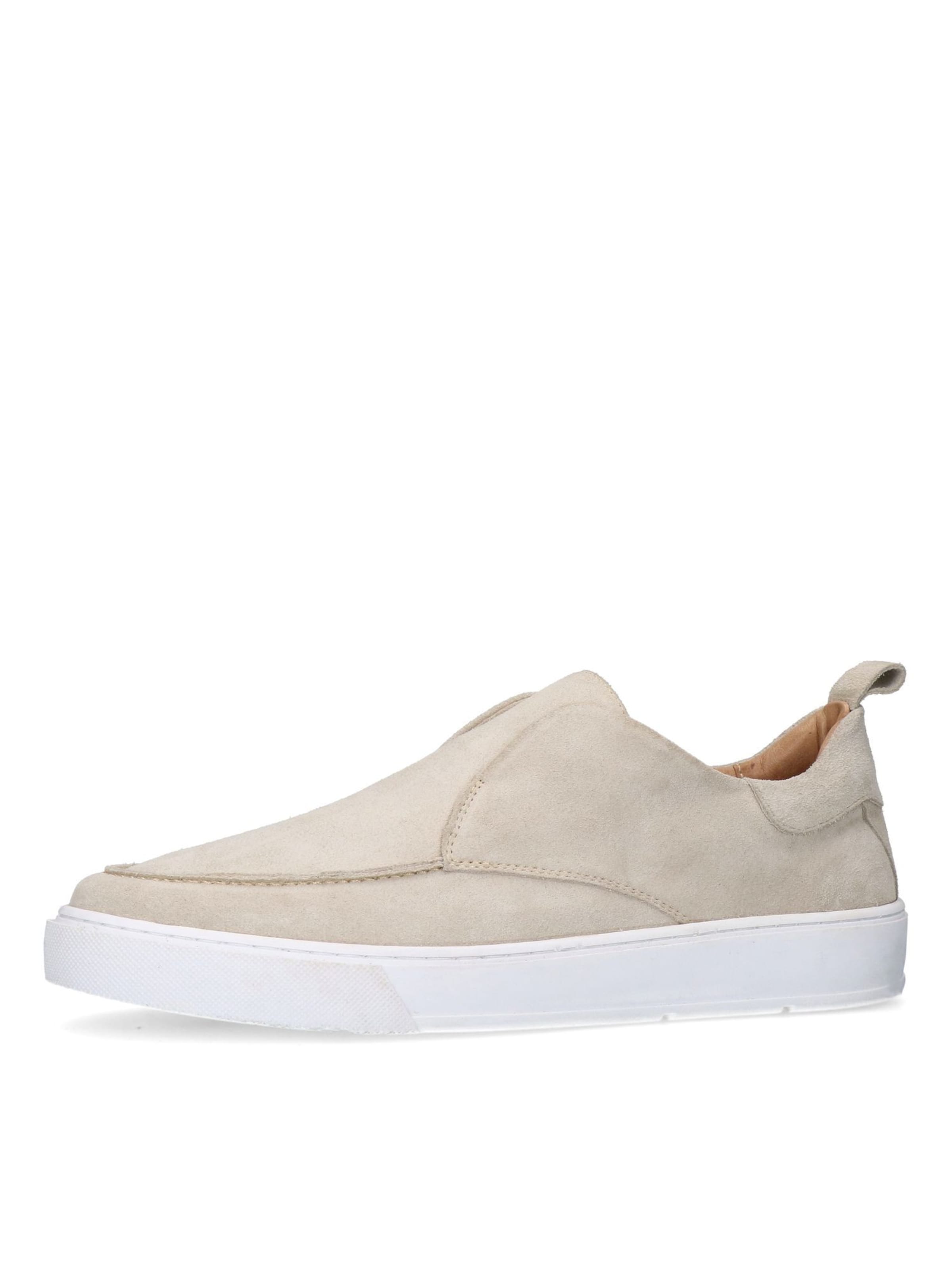 MANFIELD Slipper in Beige: Vorderseite