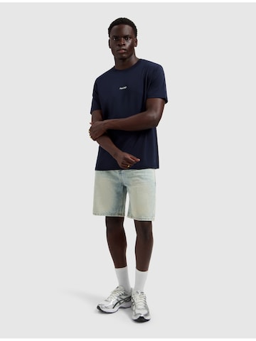 Pure Path Regular Jeans in Blue: front