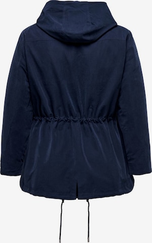 ONLY Carmakoma Tussenparka in Blauw