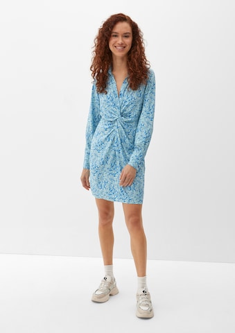 Robe-chemise QS en bleu