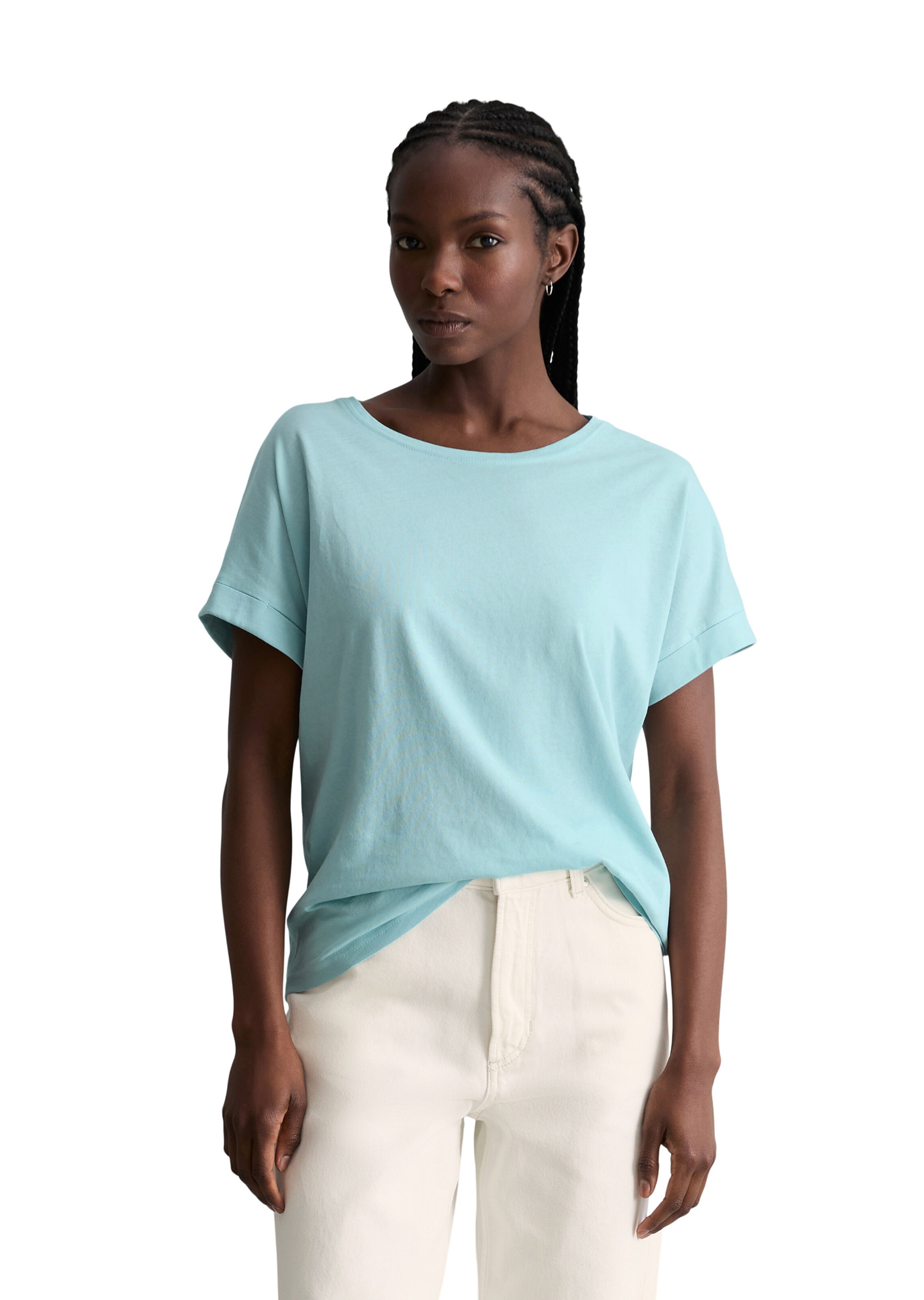 Marc O'Polo DENIM Shirt 'DfC' in Blauw: voorkant