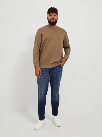 Jack & Jones Plus Sweatshirt in Braun