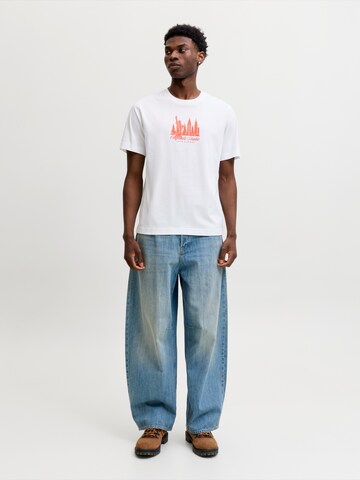 JACK & JONES Majica 'JORNORREBRO' | bela barva