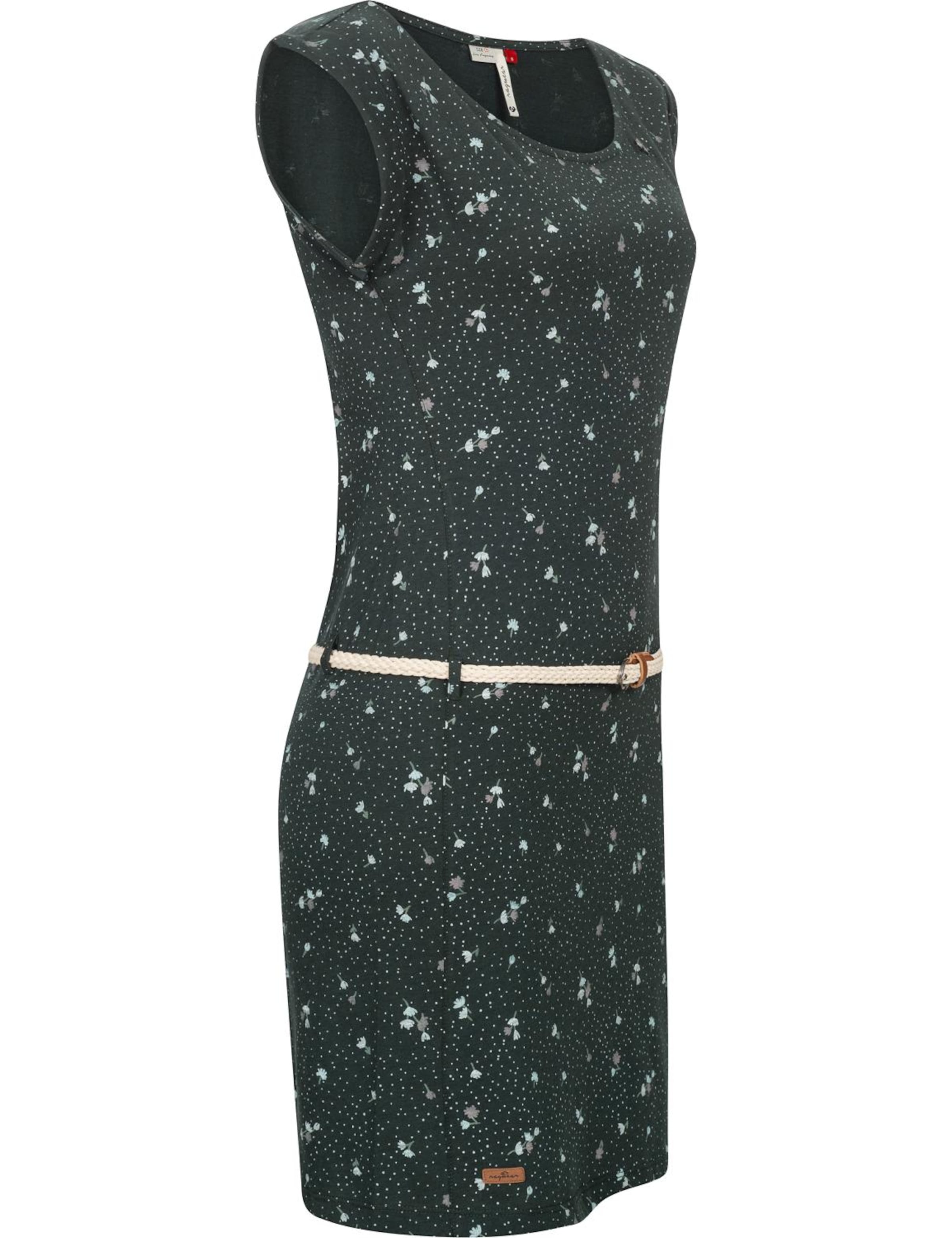 Frauen Große Größen Ragwear Kleid 'Tamy' in Dunkelgrün - MT08354