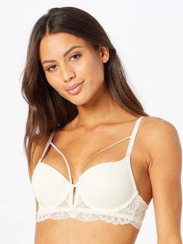 Push-up Reggiseno 'SESSY' di ESOTIQ in beige: frontale