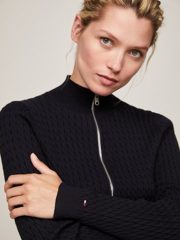 TOMMY HILFIGER Kardigán - Modrá