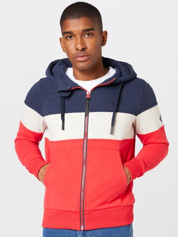 Alife and Kickin Sweat jacket 'KingsleyAK' in Red: front