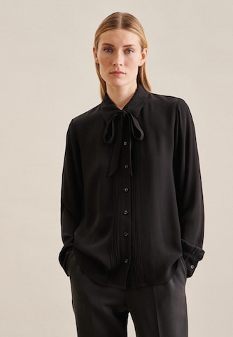 SEIDENSTICKER Blouse in Black: front