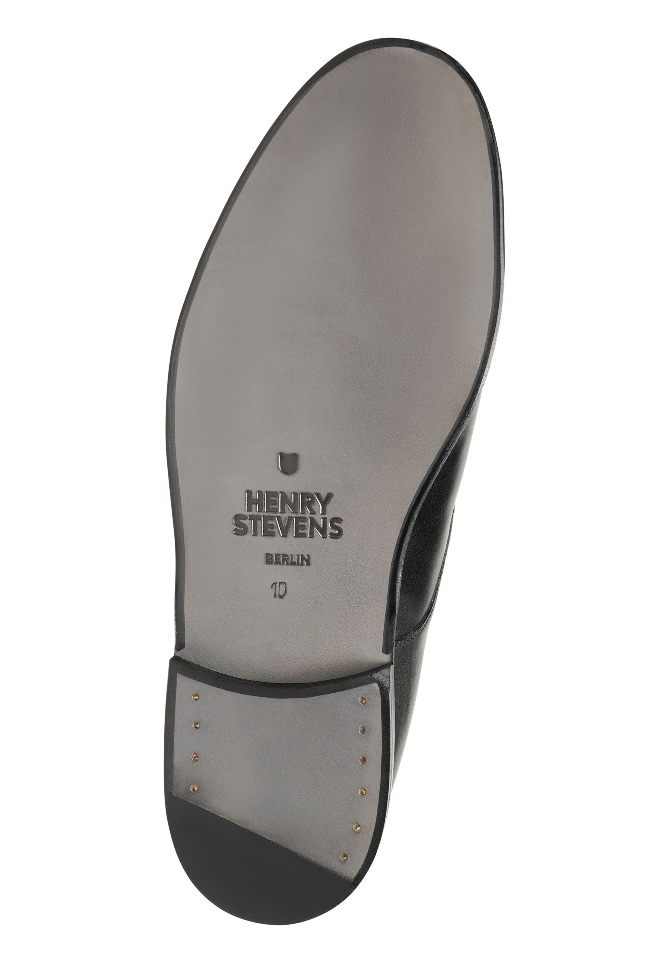 Henry Stevens Veterschoen 'Jones CD' in Zwart