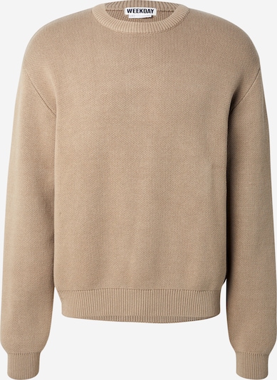 WEEKDAY Pulover 'Emilio' u boja devine dlake (camel), Pregled proizvoda