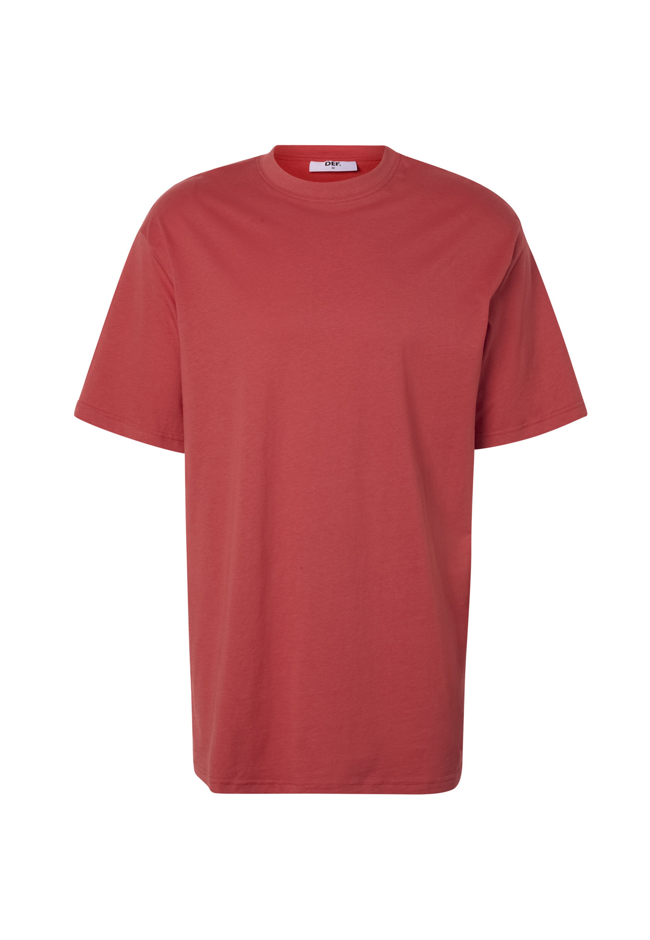 DEF - Camisa em vermelho: frente