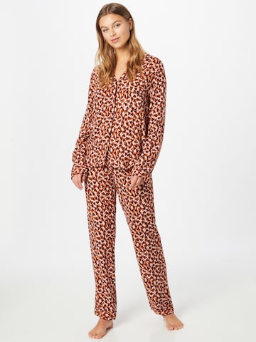 LingaDore Pajama in Beige: front