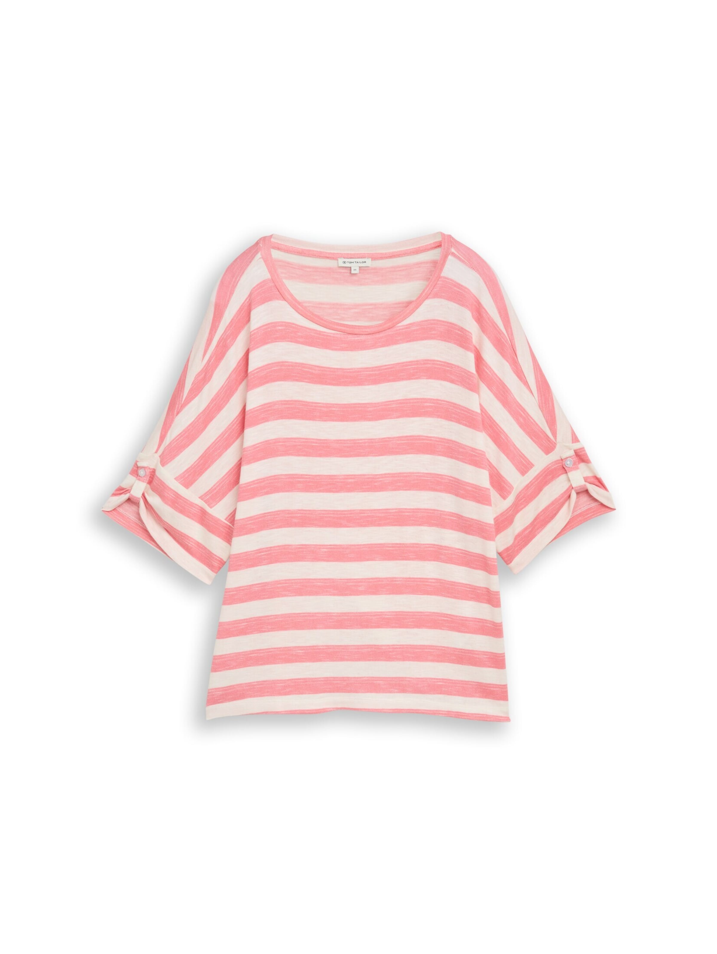 TOM TAILOR T-Shirt in Beige: Vorderseite
