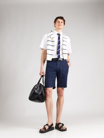 Bruun & Stengade Szabványos Chino nadrág 'Paolos' - kék