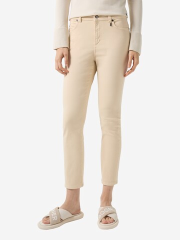 BOGNER Slimfit Hose 'Julie' in Beige: Vorderseite
