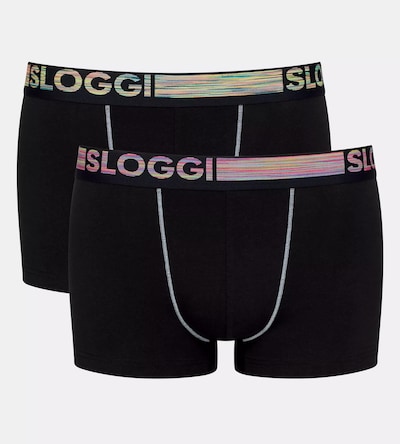 SLOGGI Boxer shorts in Blue / Green / Pink / Black, Item view