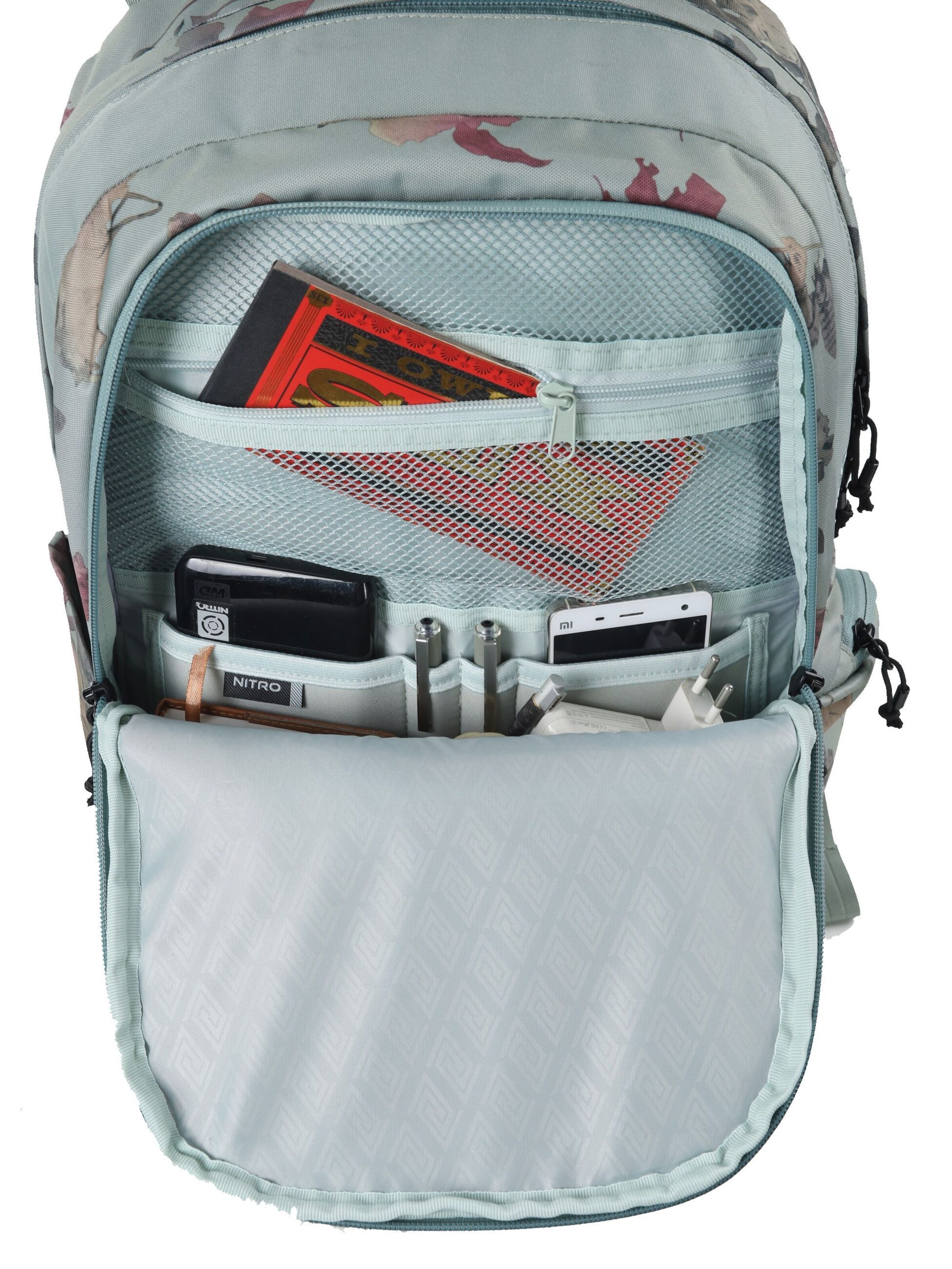 NITRO Rucksack 'Future Hero' in Grün