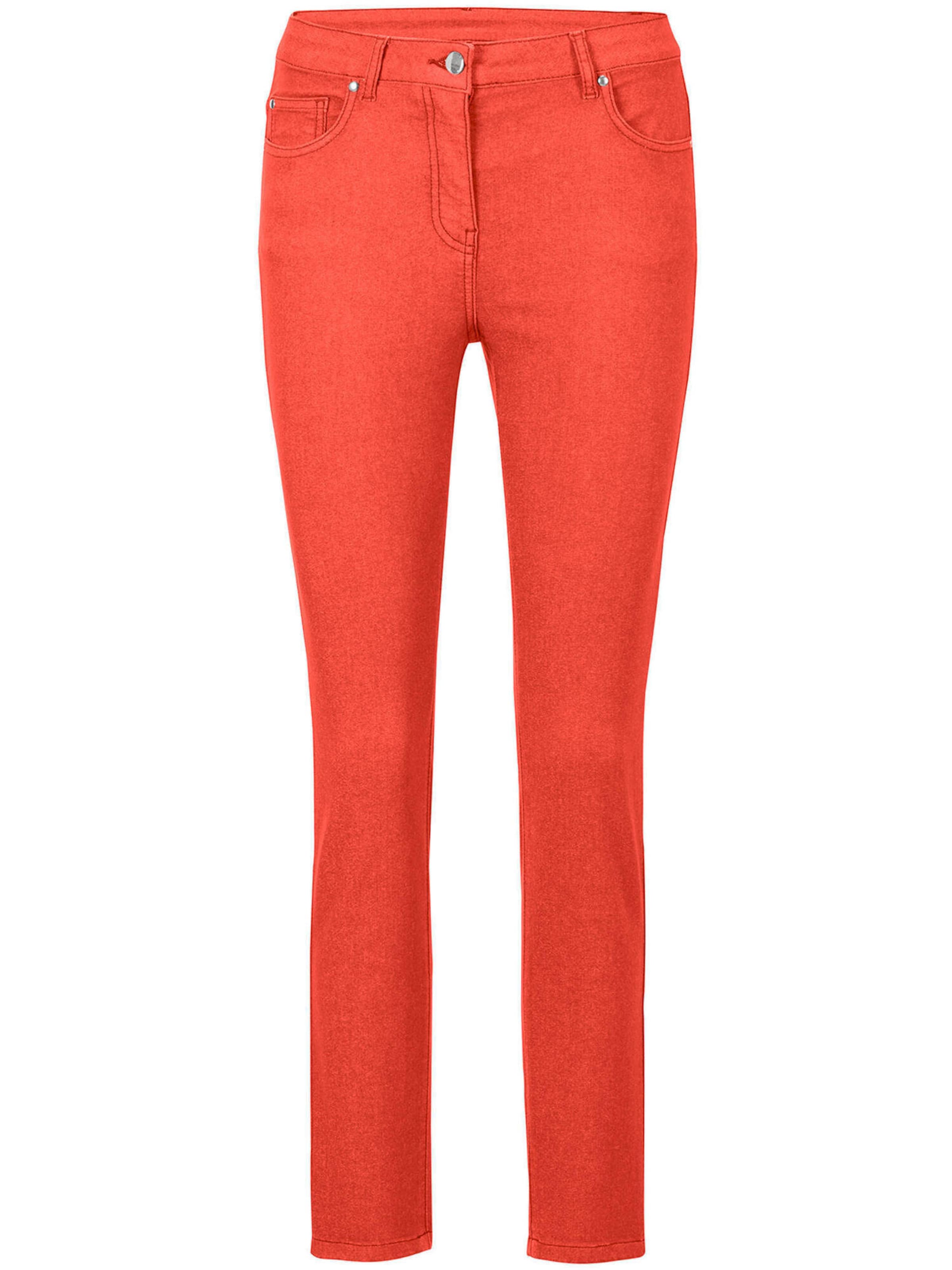 Goldner Slim fit Jeans 'Bella' in Red: front