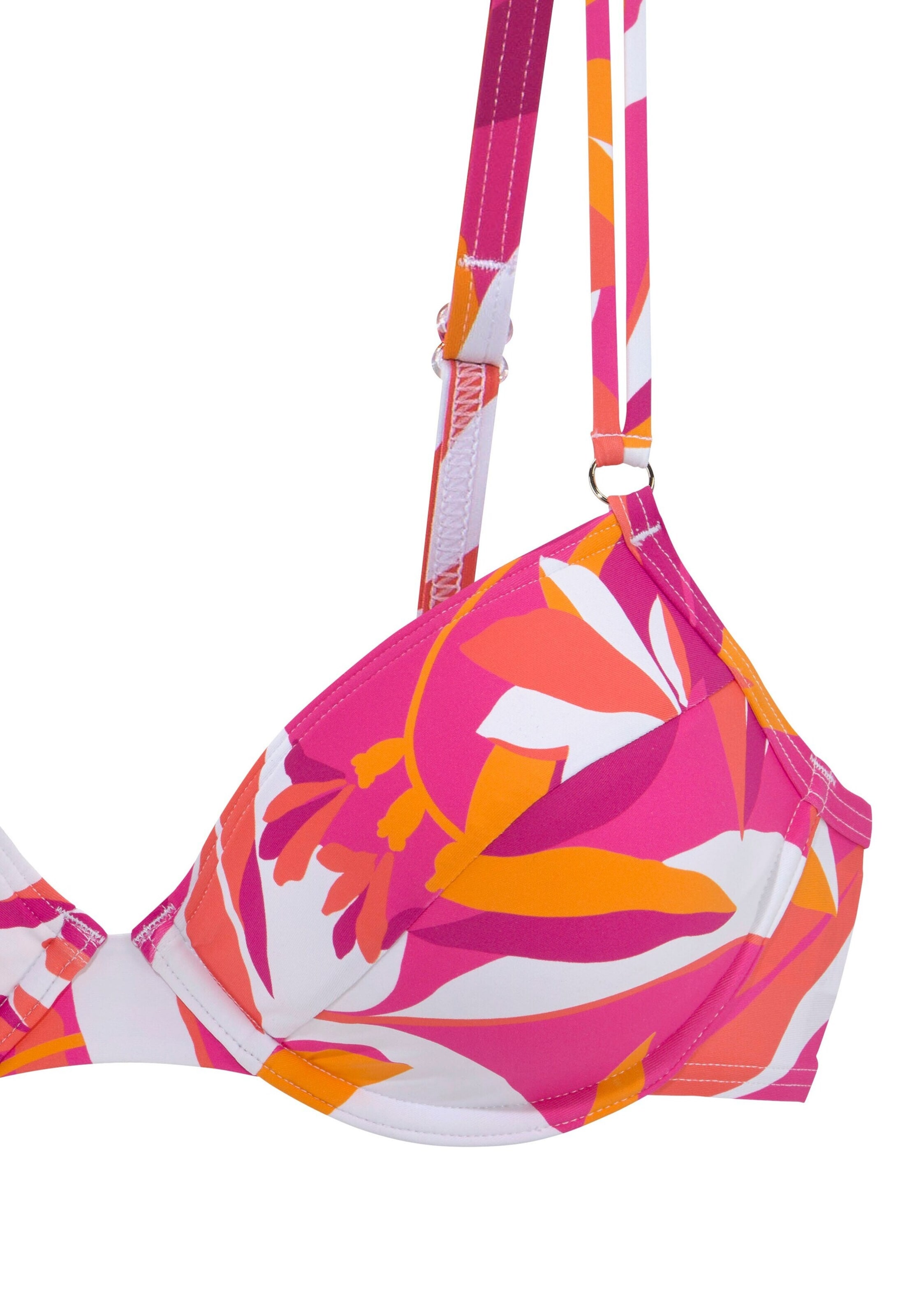 SUNSEEKER Пуш-ап Бикини в Ярко-розовый