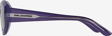 Karl Lagerfeld Слънчеви очила ' VERLÄNGERTES LOGO ' в лилав