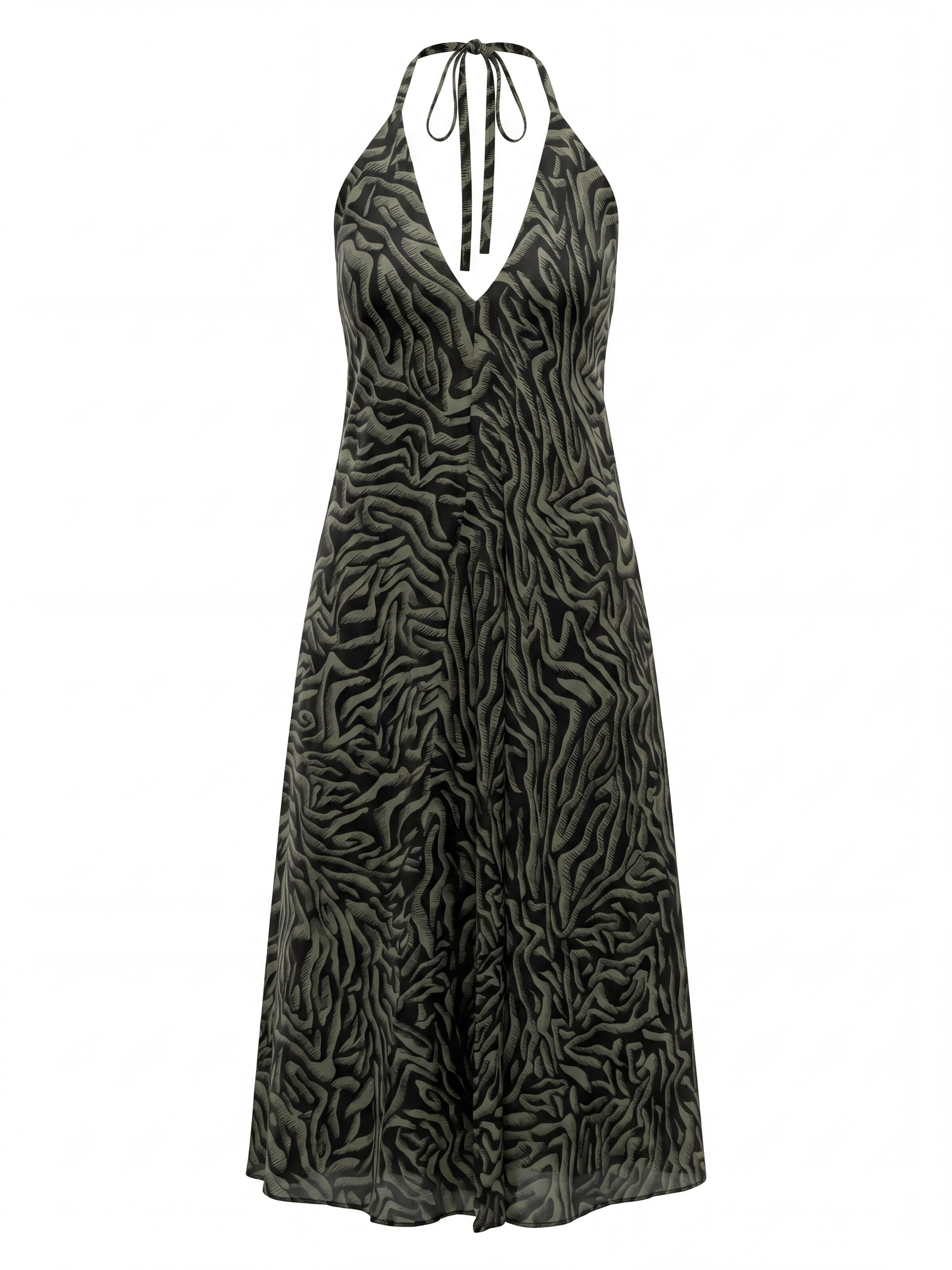 Robe d’été 'Jungle Bloom' Shop Karey en vert : devant