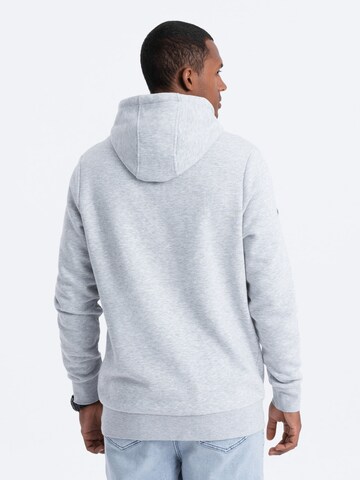 Ombre Sweatshirt 'OM-SSNZ-22FW-006' in Grey