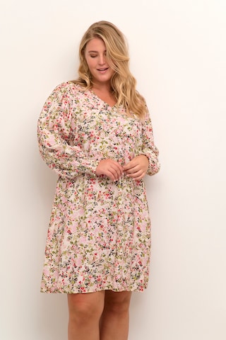 Robe 'Jolie' KAFFE CURVE en rose