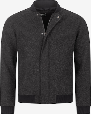 INDICODE JEANS Between-Season Jacket in Grey: front